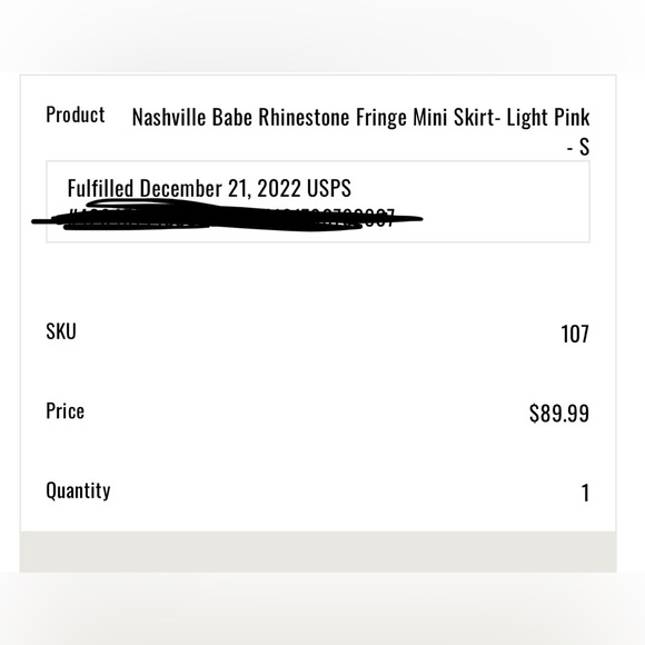 Fringe skirt - Picture 6 of 6